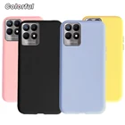 Чехол для телефона Realme 8i, милый модный однотонный противоударный матовый чехол для Realme 8 4G Coque Realme8 Pro RMX3081, бампер, чехлы