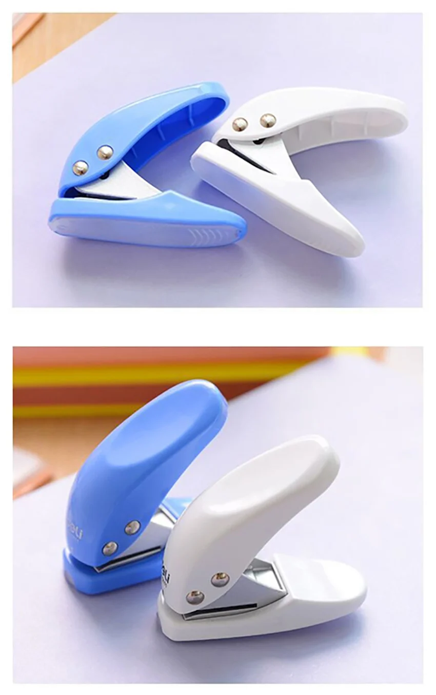 Kawaii Мини Портативный ручной Дырокол DIY печать в блокноте бумажный перфоратор ремесло инструмент карта резак для скрапбукинга Дырокол канцелярские принадлежности