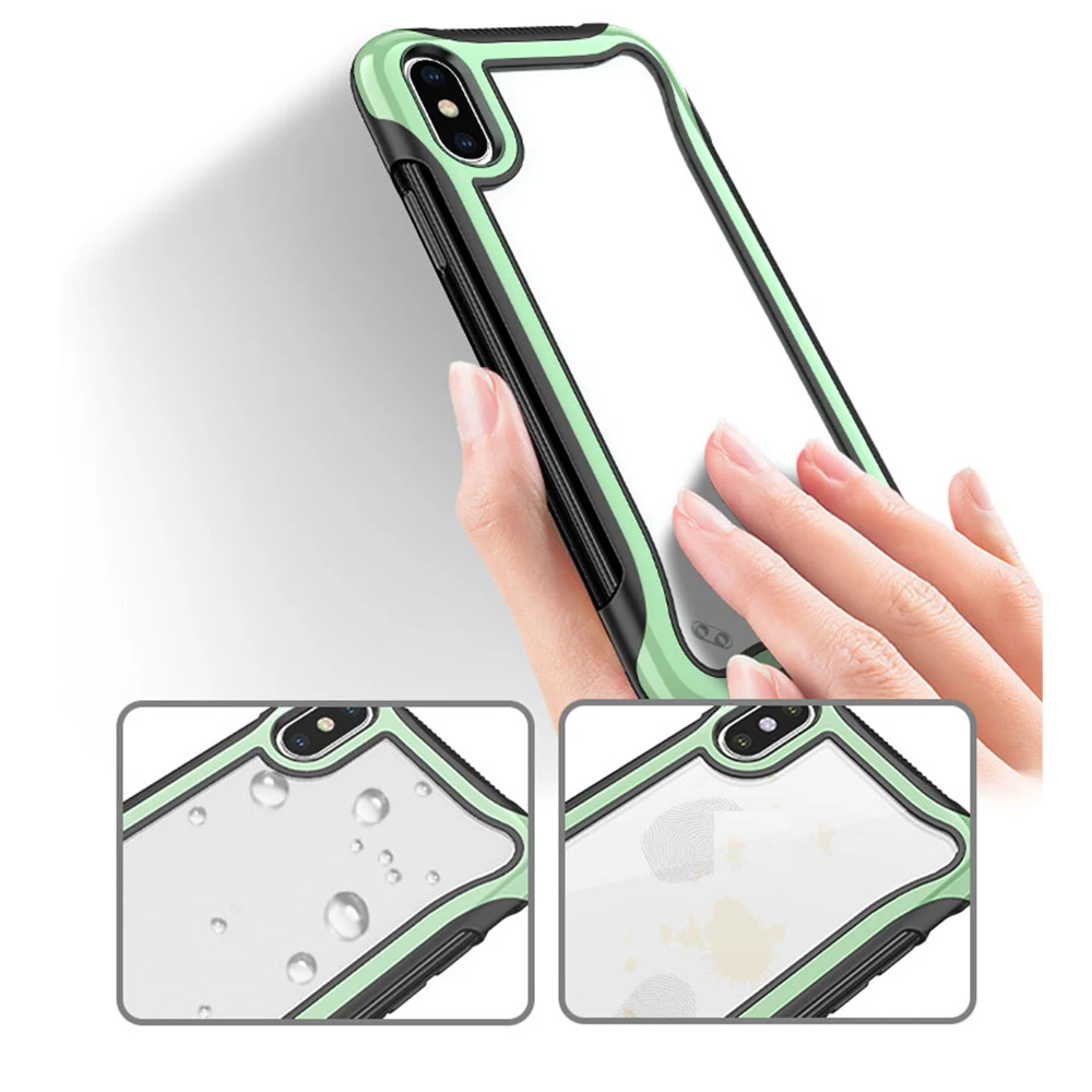 Роскошный прозрачный чехол для телефона iPhone 11 11Pro 7 plus 8 6 6s X XS Max XR матовый цветной