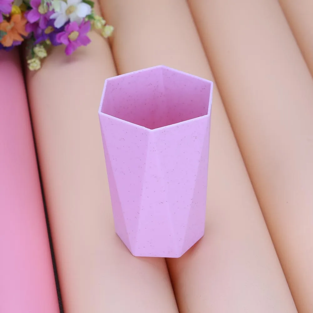 Простая Дорожная чашка для мытья дома и ванной комнаты однотонная Нескользящая