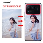 DIY Индивидуальный чехол для телефона Xiaomi Mi 11 Ultrra M11 Lite, чехлы для телефонов, мягкий силиконовый чехол, чехлы с именем, Мягкий силикон
