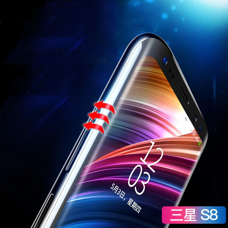 3D Супер Прозрачная мягкая защитная пленка из ТПУ для Samsung Galaxy S8 S9 S6 S7 Edge Plus + S6Edge