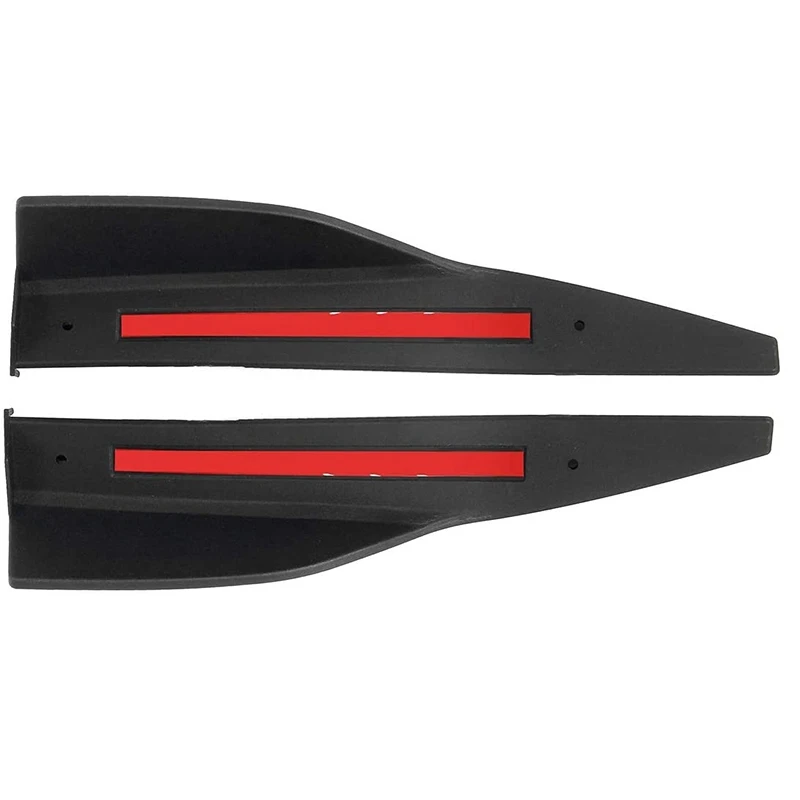 

36cm Universal Car Body Side Skirts Extension Rocker Splitters Diffuser Winglet Bumper for Ford Mustang 2015-2017