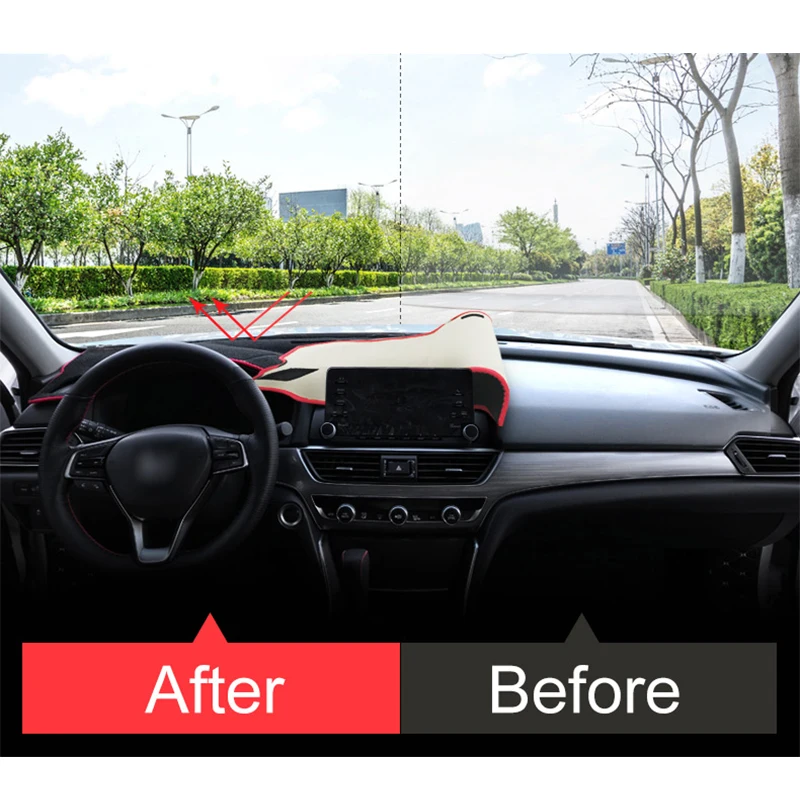 Коврик для защиты приборной панели от светильник Накладка настольное покрытие