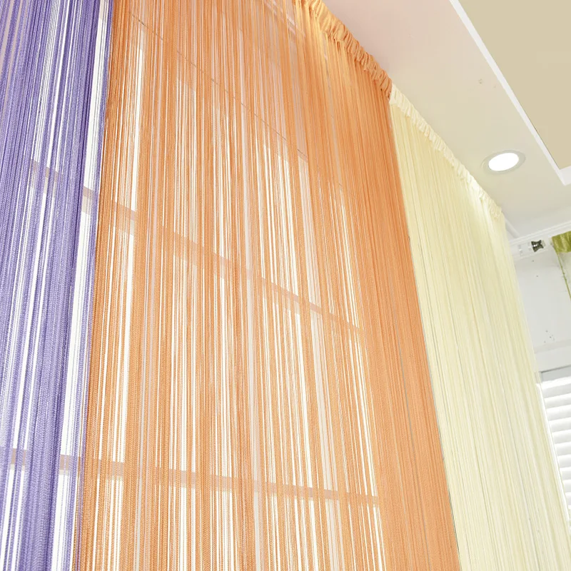 16 цветов шторы-нитки для гостиной шторы-разделители нитки-нитки занавески с
