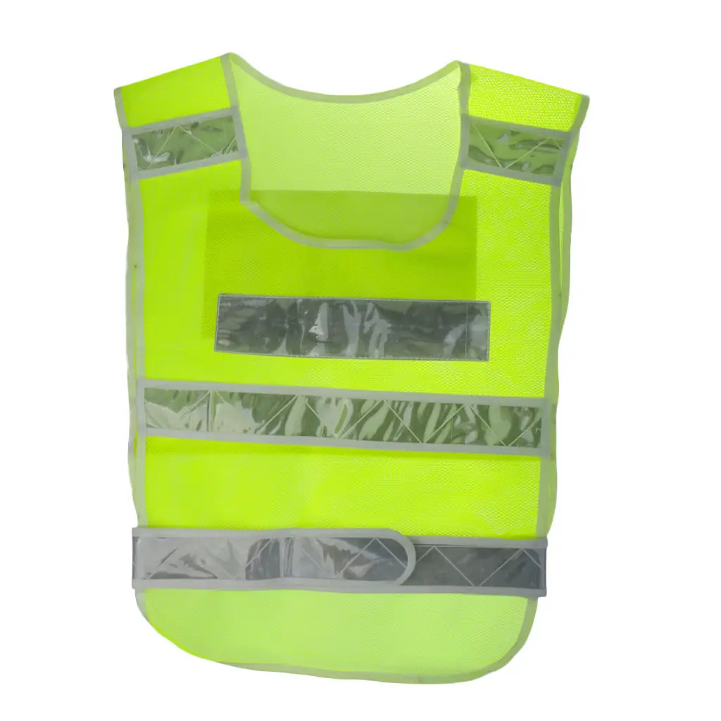 Защитный жилет с высокой видимостью и светоотражающими полосками для взрослых |