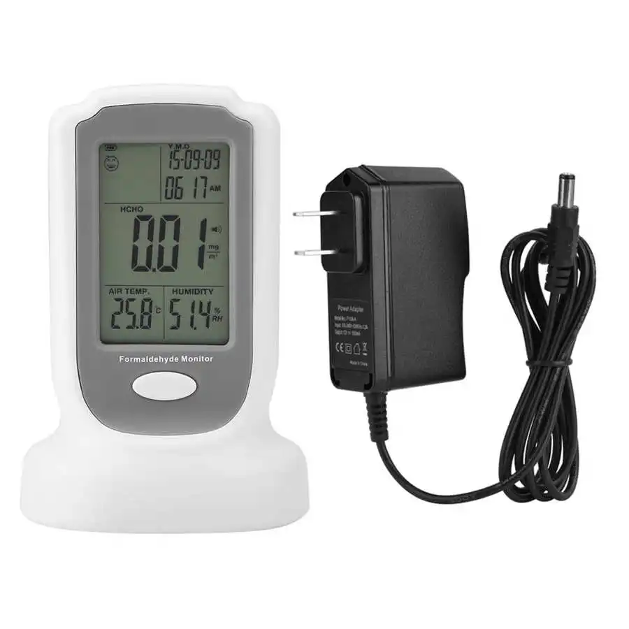 

with LCD Display Air Detector Digital Air Tester for Building Household
