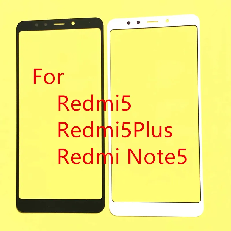 10 шт. Сменное переднее Сенсорное ЖК-стекло для Xiaomi Redmi 5 / Plus Note |