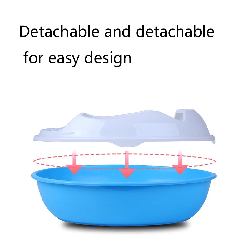Контейнер для туалета домашних питомцев антибрызгивающий туалет кошек и собак