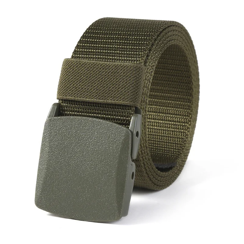 

Men Outdoor Sports Waist Belt Adjustable Waist Belt with Plastic Buckle Hunting Accessories