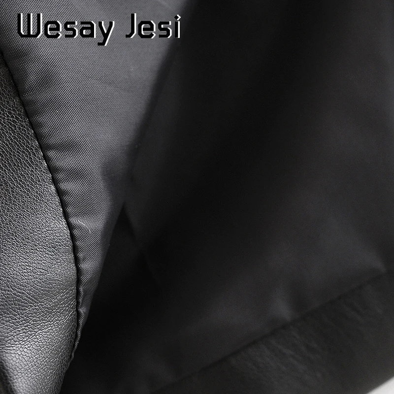 

2020 Winter Coat Ladies PU Leather Women's Parka Coat Long Sleeves Lapel Blazer Casual Autumn Warm Elegant Jacket