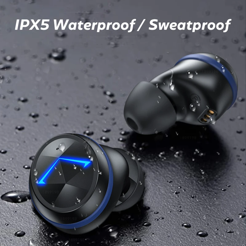 

Wireless Headphones TWS Bluetooth 5.0 Earphones Smart Noise Cancelling Sport Waterproof Headset Music Headphones With Microphone