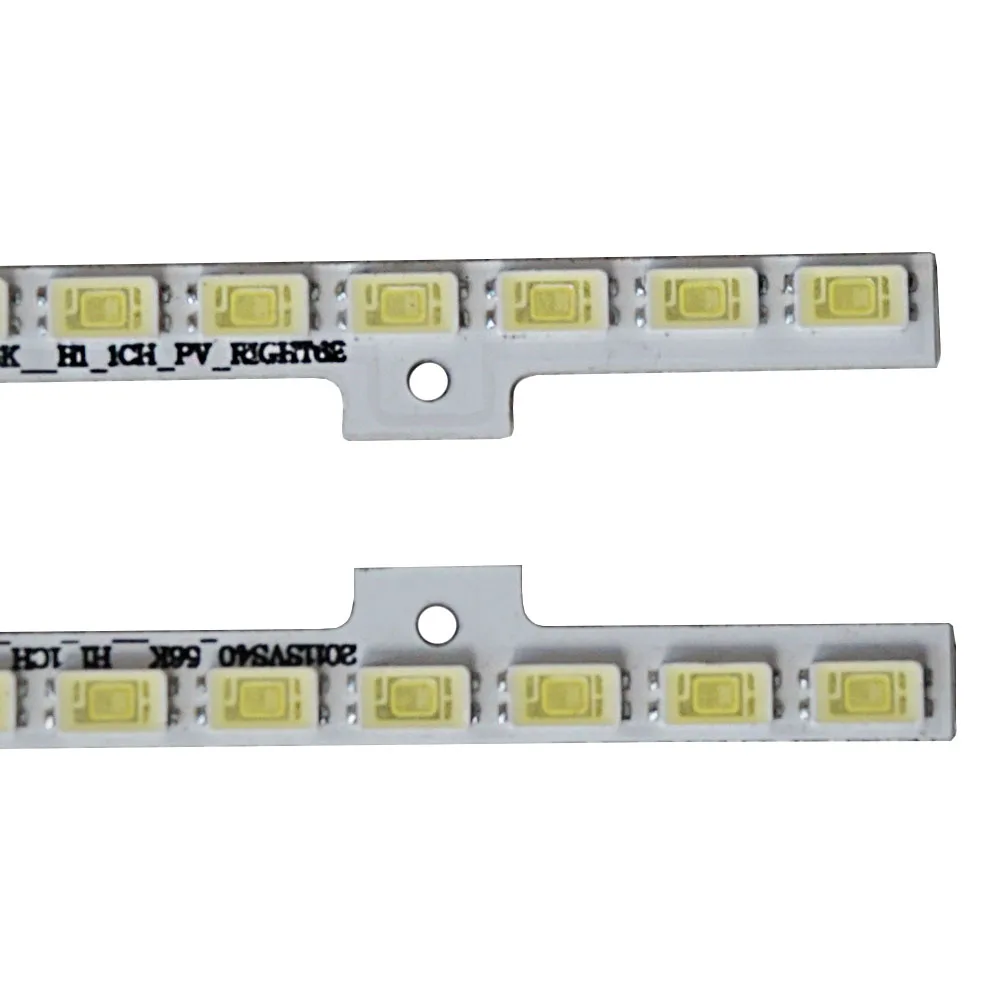 Новый комплект 2 шт. Светодиодная лента 440 мм 62LED для UA40D5000PR LTJ400HM03 BN64 01639A 2011SVS40 FHD 5K6K