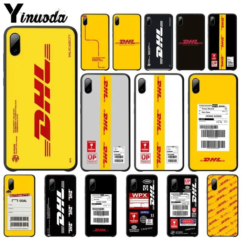 Yinuoda Жаркий матовый чехол DHL Express для Samsung Galaxy S3 S4 S5 S6 S7 Edge S8 Plus S9 аксессуары для мобильного телефона.