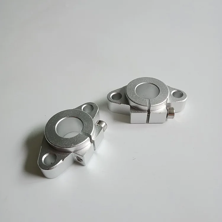 

4pcs SHF8 SHF10 SHF12 SHF16 SHF20 SHF25 SHF30 SHF35 aluminum linear Rod Rail Shaft Support CNC Router parts 3d printer parts