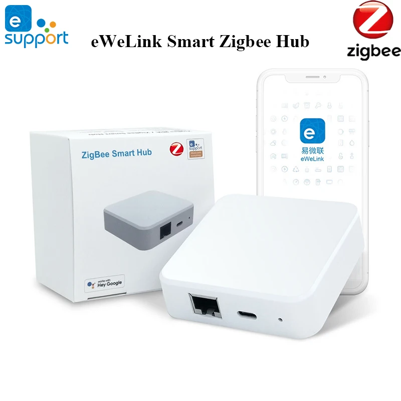 EweLink Smart Zigbee шлюз WiFi беспроводной умный мост приложение дистанционное управление