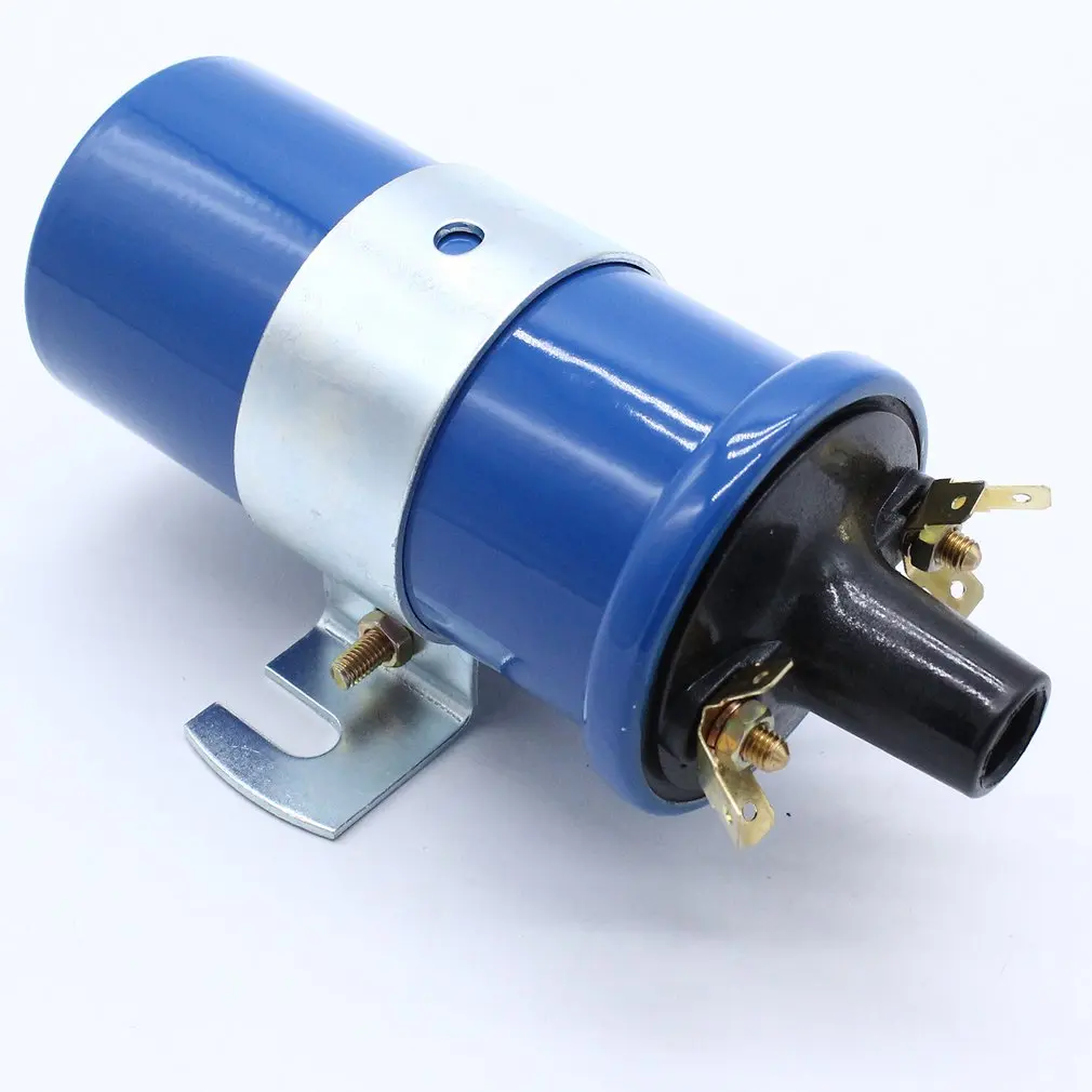 

SI-AT50010 Ignition Coil 12 Volt Blue Fits Type1 Type2 Bus Type3 Ghia Thing Car Accessories Ignition Coil