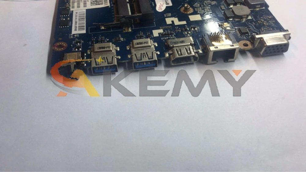 Akemy VAWGA/GB LA-9911P материнская плата для ноутбука Lenovo G505 Материнская процессор A6-5200