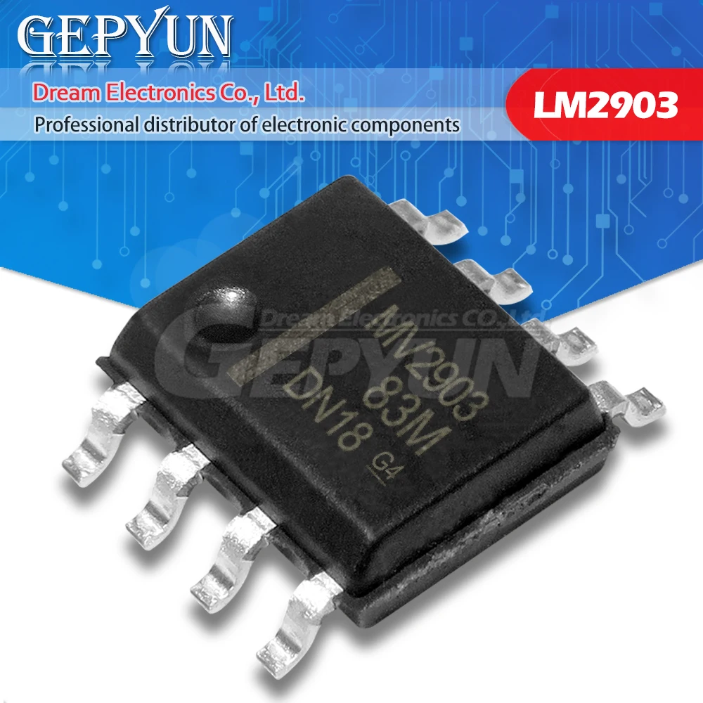 

10 шт. LM2903DR SOP8 LM2903 SOP LM2903DR2G SMD SOP-8