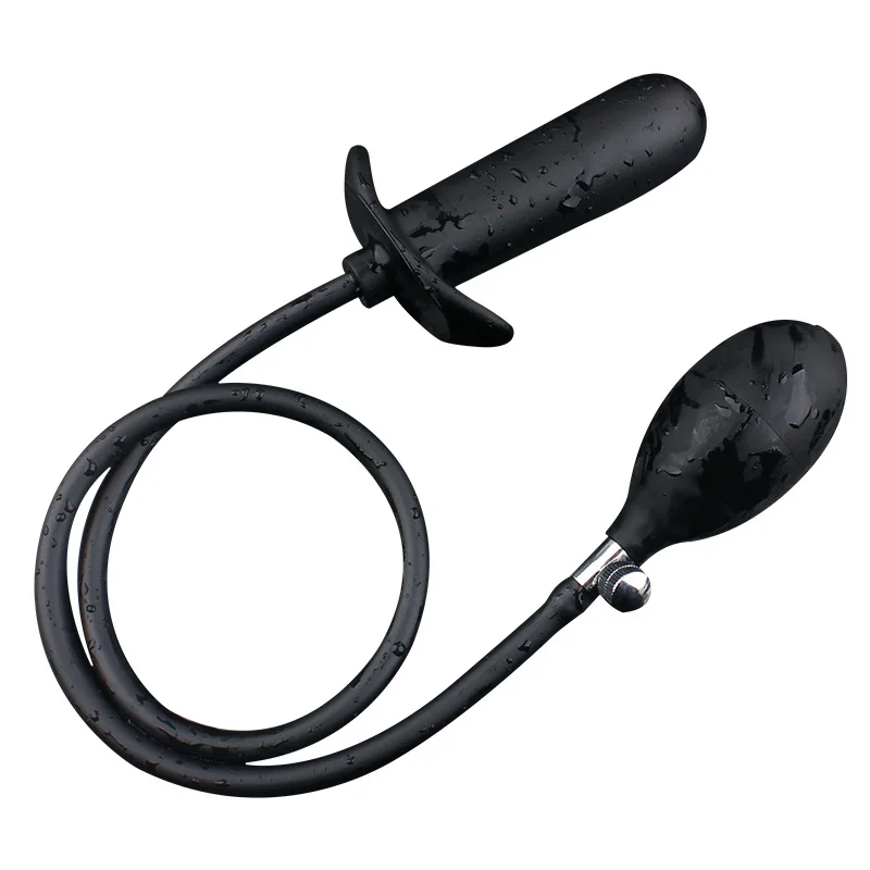 Надувной анальный массажер простаты Man Nuo расширитель пробки большая Анальная