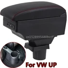 Подлокотник для VW UP для Volkswagen UP 2009-2020, центральный контейнер для хранения, внутренний подлокотник для хранения, автомобильные аксессуары, запчасти