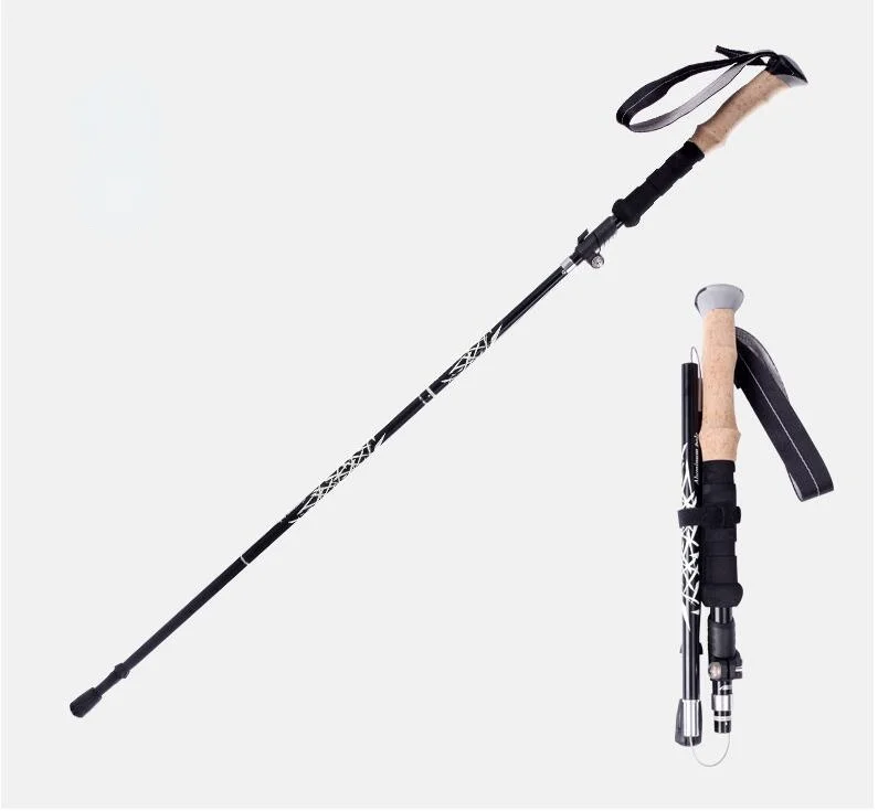 Бесплатная доставка 2 шт./лот трость для треккинга внешняя блокировка