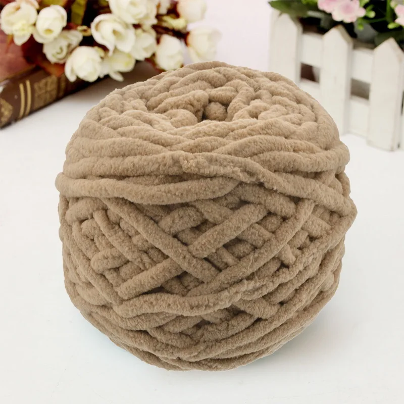 Новинка 100 г цветной шарф сделай сам Пряжа Ручной Вязки теплая мягкая молочная