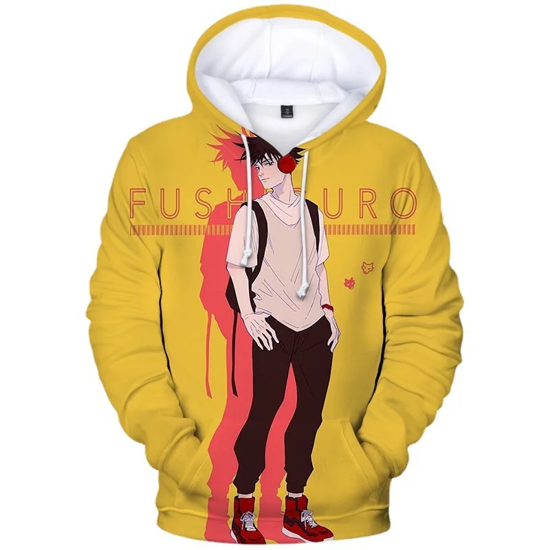 

2021 Jujutsu Kaisen 3D Print Hoodies Children Harajuku Cartoon Element Hoodie Hip hop Boys/girls Creative Pullover Clothes