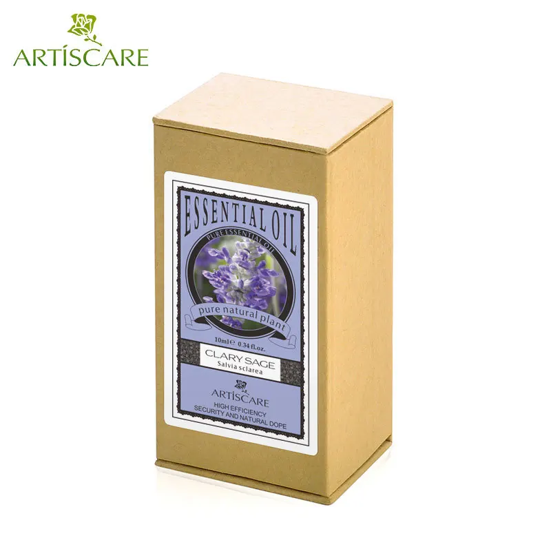 ARTISCARE 100% чистый клирический шалфей эфирные масла 10 мл сужает поры и подтягивает