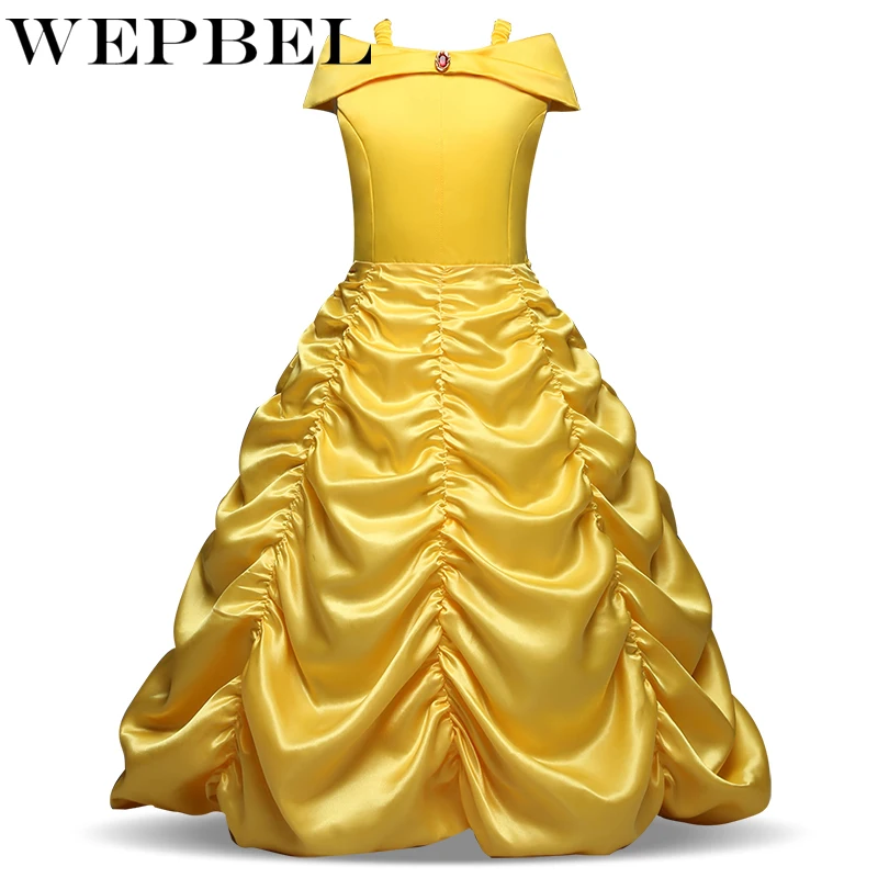 WEPBEL belle/платье принцессы платье для девочек костюмированной вечеринки Детские