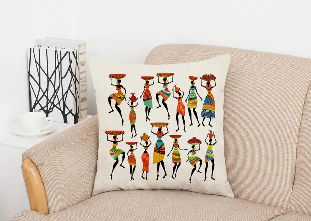 Новое поступление наволочка без сердечек креативная африканская индивидуальная