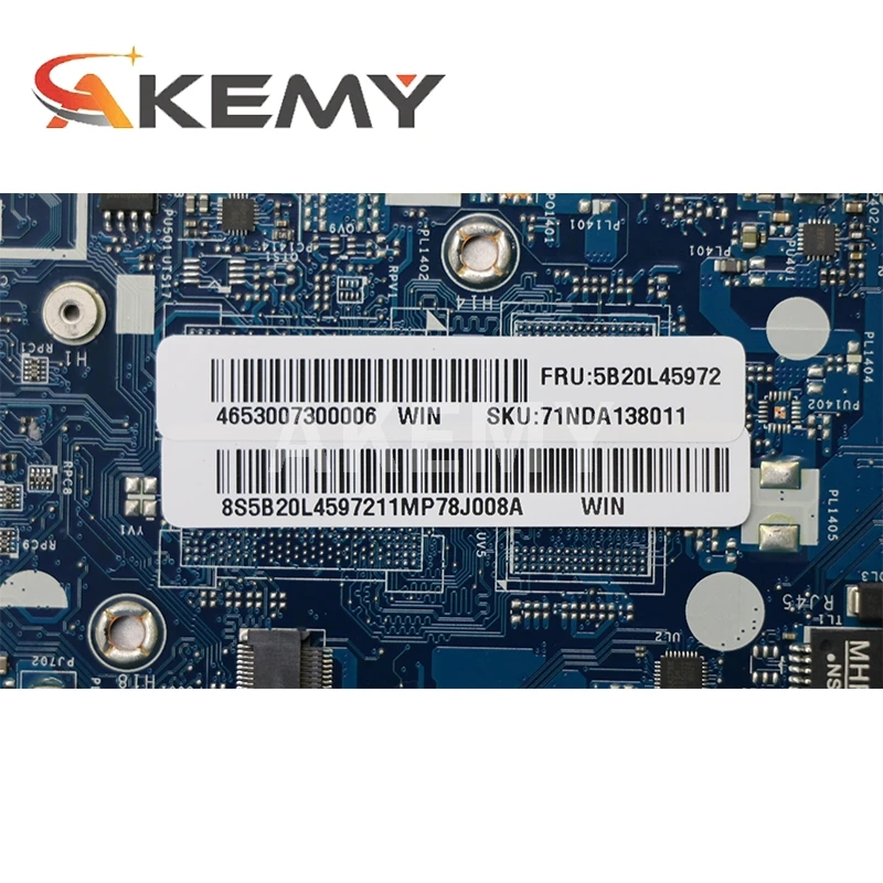 

LA-D451P 5B20L46036 motherboard for Lenovo Flex4-1470 Yoga 510-14ISK Laptop Motherboard i5 6200U CPU 100% test work