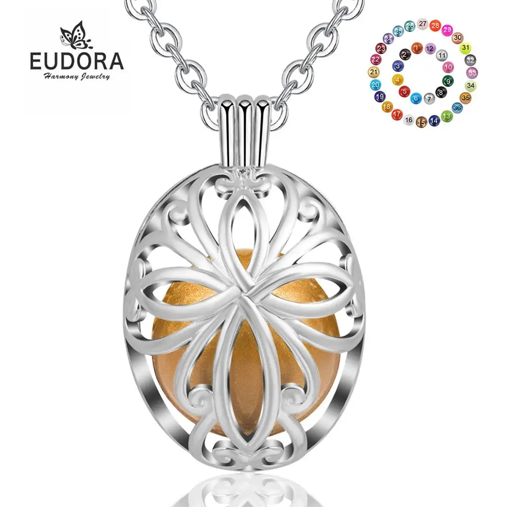 Юдора Уникальный 18 мм цветок стиль мексиканский кулон бола Ожерелье гармония