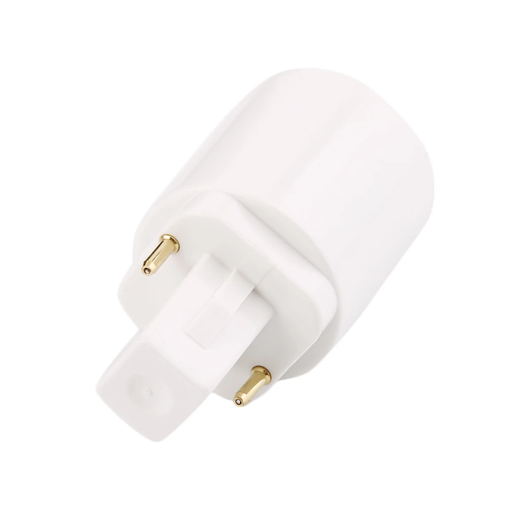 

G24 - E27 Retardant PBT Socket Base Screw LED Lamp Halogen Light Bulb Adapter Converter 2 Pin Wholesale