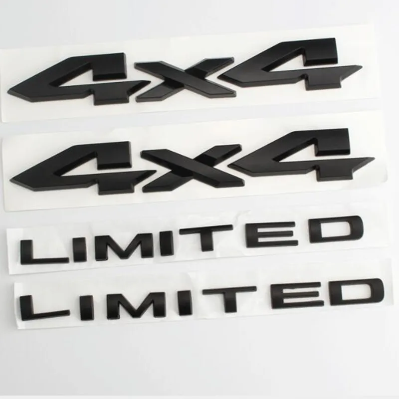 Новая автозапчасть для 3D из АБС-пластика 4X4 эмблема Limited бейдж с именем логотипом багажника автомобиля стикер для Dodge Ram 1500 2500 3500 аксессуары