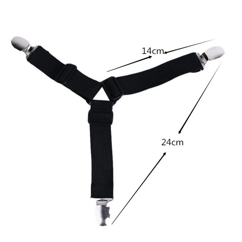 Регулируемый эластичный чехол для матраса держатель углов зажимы подтяжек