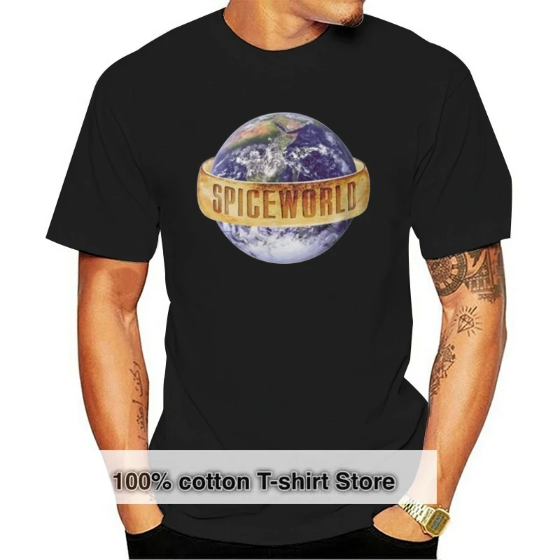 

Men tshirt SPICEWORLD Spice Girls Unisex T Shirt Printed T-Shirt tees top