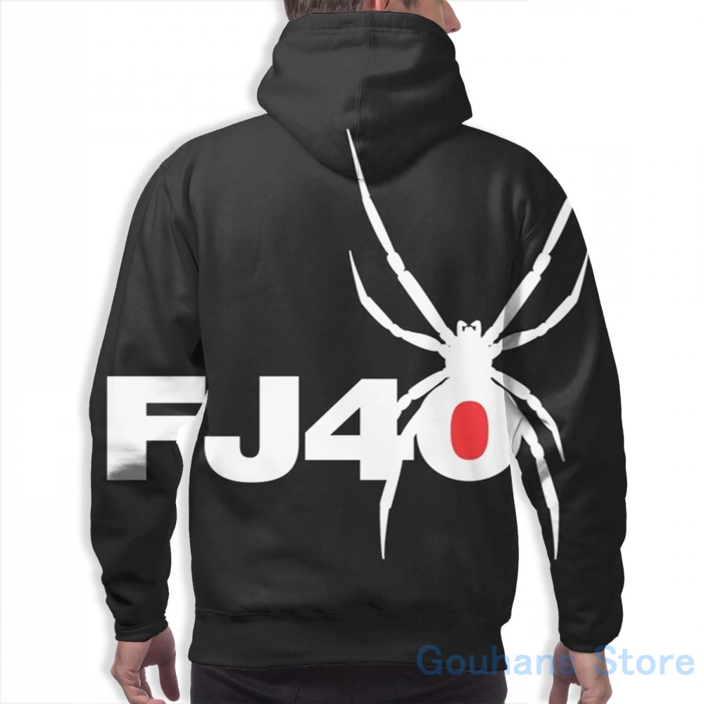 Женская Повседневная Толстовка с рисунком модель FJ40 Cruiser белая | Мужская одежда