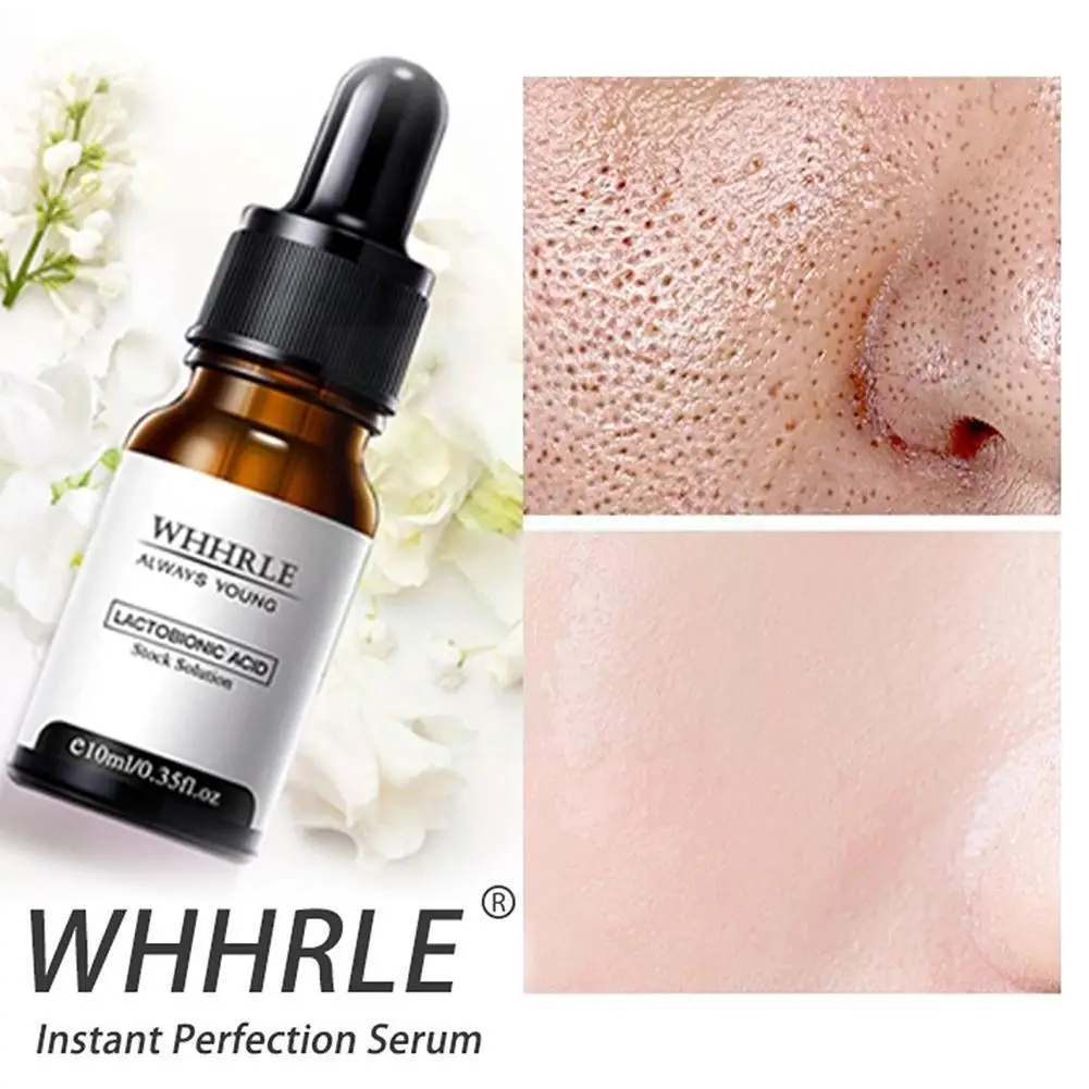 

Lactobionic Acid Solution Face Serum Water-Free Stable C Whitening Brighten Vitamin Skin Anti-oxidation Solution X5J6