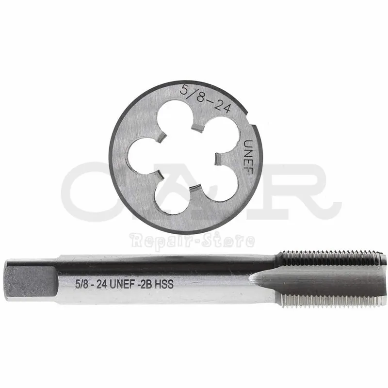 5/8"-24 Tap and Die Set UNF High Speed Steel Threading Gunsmithing 5/8" x 24 New 5/8 Gunsmith Herreria thread Dies | Автомобили и