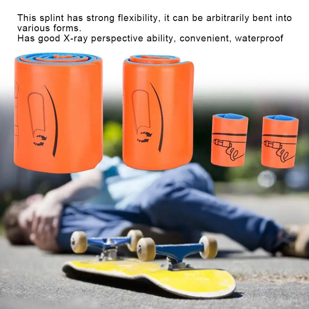 

Outdoor Three-Piece First Aid Fracture Splint Simple Universal Temporary Fixed Support Arm Leg Finger Waterproof Portable Newest