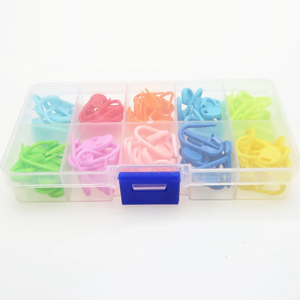 Разноцветная пластиковая маленькая Пряжка безопасное плетение аксессуары