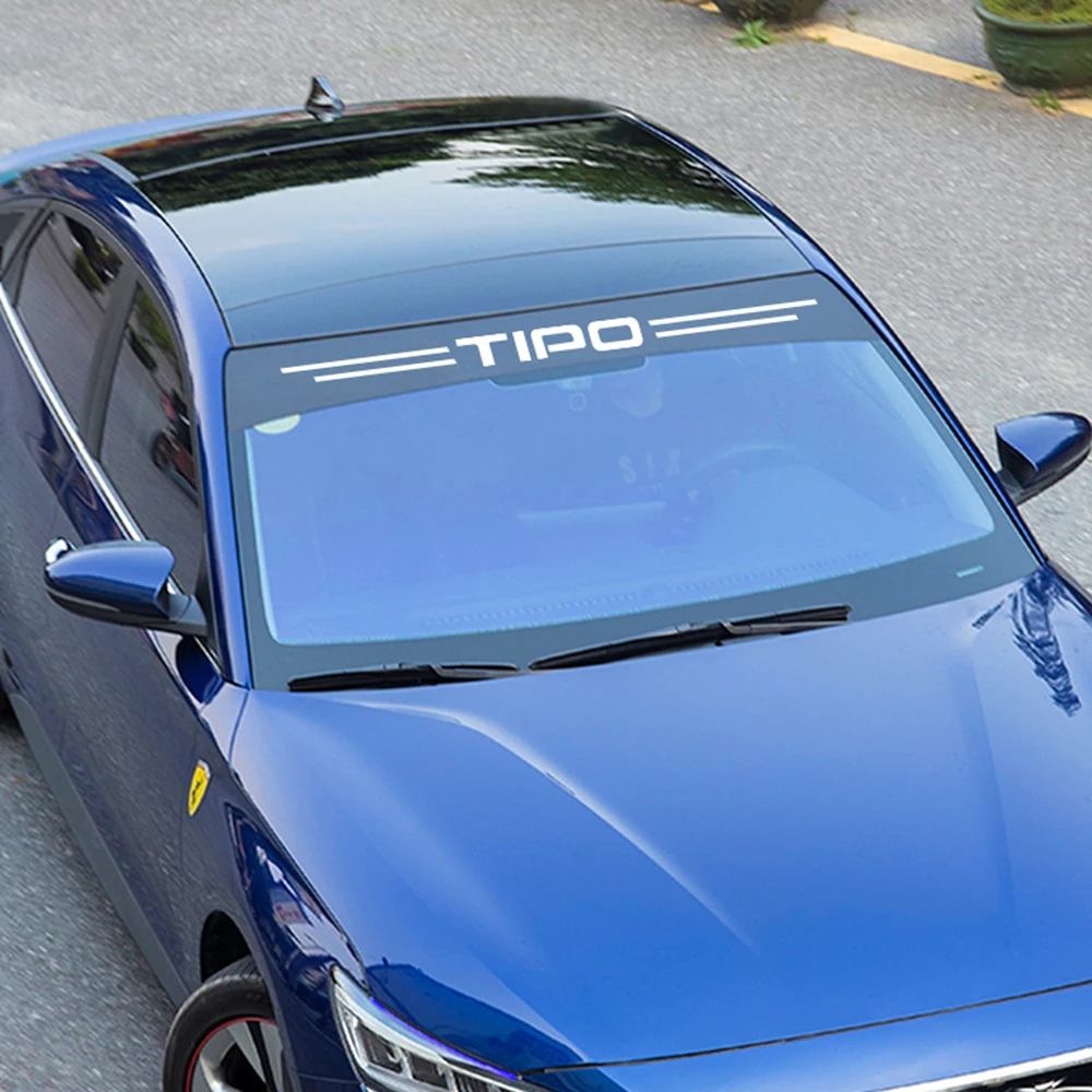 Спортивные автомобильные солнцезащитные наклейки на ветровое стекло для