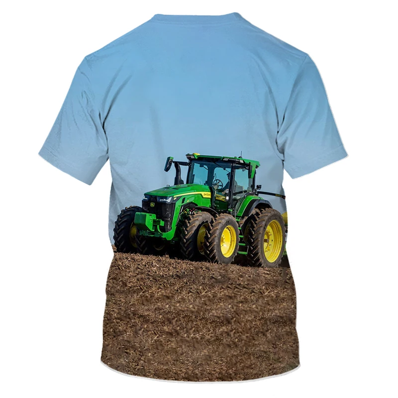 

Men's Summer Short Sleeve 3D Printed Design Landscape Concept Casual Fashion Print Men's Round Collar Tee