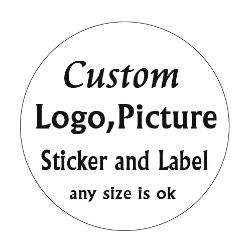 100 штук 3-8 см индивидуальный логотип для ресниц свадебные наклейки дизайн конфет