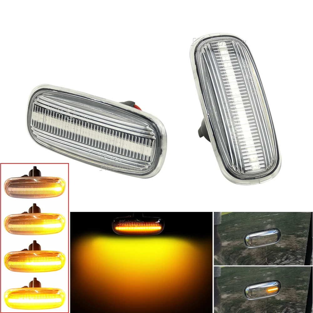 

Car Accessories Led Dynamic Side Marker Turn Signal Light Sequential Blinker For Audi A3 S3 8P A8 D2 TT 8N 2000 2001 2002