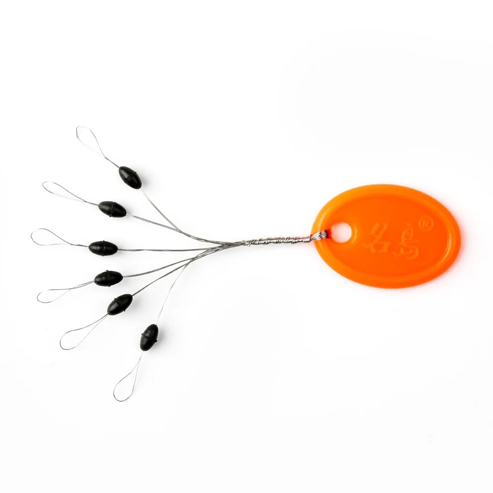 10 шт./лот поплавок для рыбалки случайных цветов резиновая овальная пробка