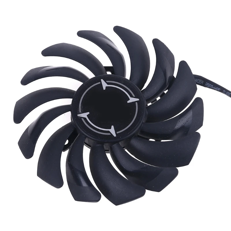 Вентилятор для видеокарты MSI RX 470 480 570 580 Armor 1 пара 87 мм 4 контакта | Компьютеры и