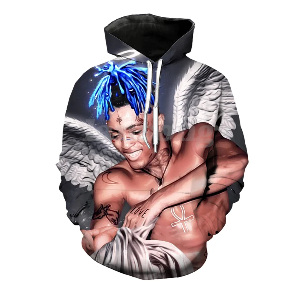 

Толстовка xxxtentacion с 3d принтом, футболки, свитшоты, толстовки, штаны, Мужской смешной пуловер в стиле Харадзюку, уличный спортивный костюм в ст...