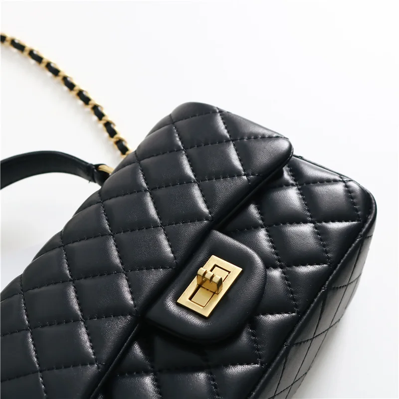 Модная классическая ретро сумка с алмазным узором простая элегантная Изысканная